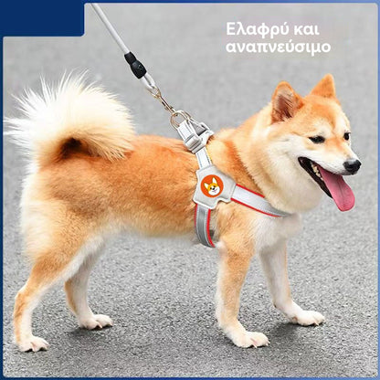 🔥😍Ειδική προσφορά περιορισμένης διάρκειας【Αγοράστε 1 Πάρτε 1 Δωρεάν】🐶【5-30 kg】Λουρί για σκύλους, αναπνεύσιμο λουρί κατοικίδιων τύπου γιλέκου