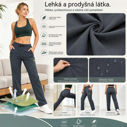 ⏳ Časovno omejena ponudba 🔥 Ženske cargo hlače ravnega kroja — Elastičen pas; popolne za službo, potovanja in vsakdanje nošenje 👖✨