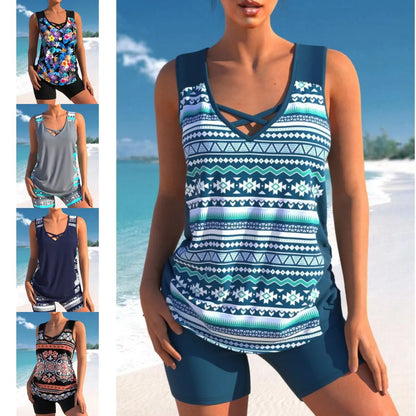 👙【S-5XL】Dvoudílné sportovní plavky pro ženy