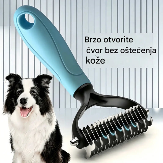 🐕🐱【2 komada 23 euros】【Kupi 1, dobi 1 gratis】🐾 Profesionalni alat za uklanjanje mrtve dlake sa pasa i mačaka: nježan, učinkovit i dom bez dlaka ✨💖
