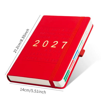 📅 2 darab 10700 Ft ⏰ A5-ös 2027-es tervező/jegyzetfüzet (napi beosztású) ✨