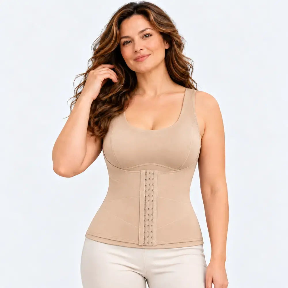 ✨【XL–5XL / 4 barvy】🩱 Hřejivá fleecová vesta německé výroby, navržená pro tvarování střední části těla a pasu