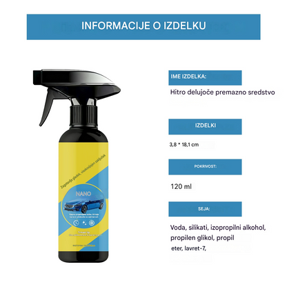 ⏳Poseben sprej za splošno uporabo za popravilo poškodb avtomobila, omejeno delovanje⏰🚗