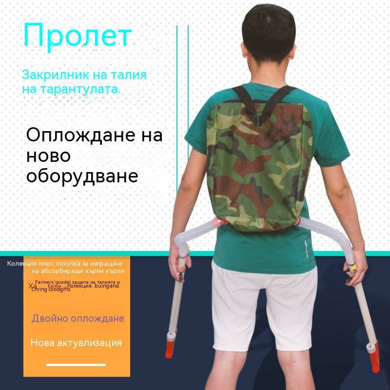 🌹Многофункционален автоматичен разпръсквач на селскостопански торове тип раница