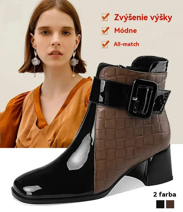 🔥50% zniżki🔥【35-40】Eleganckie jesienne damskie botki, modne i uniwersalne