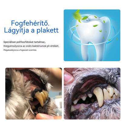 🐶Vásároljon 1-et, és kapjon 1-et ingyen! Szájtisztító hab kisállatoknak