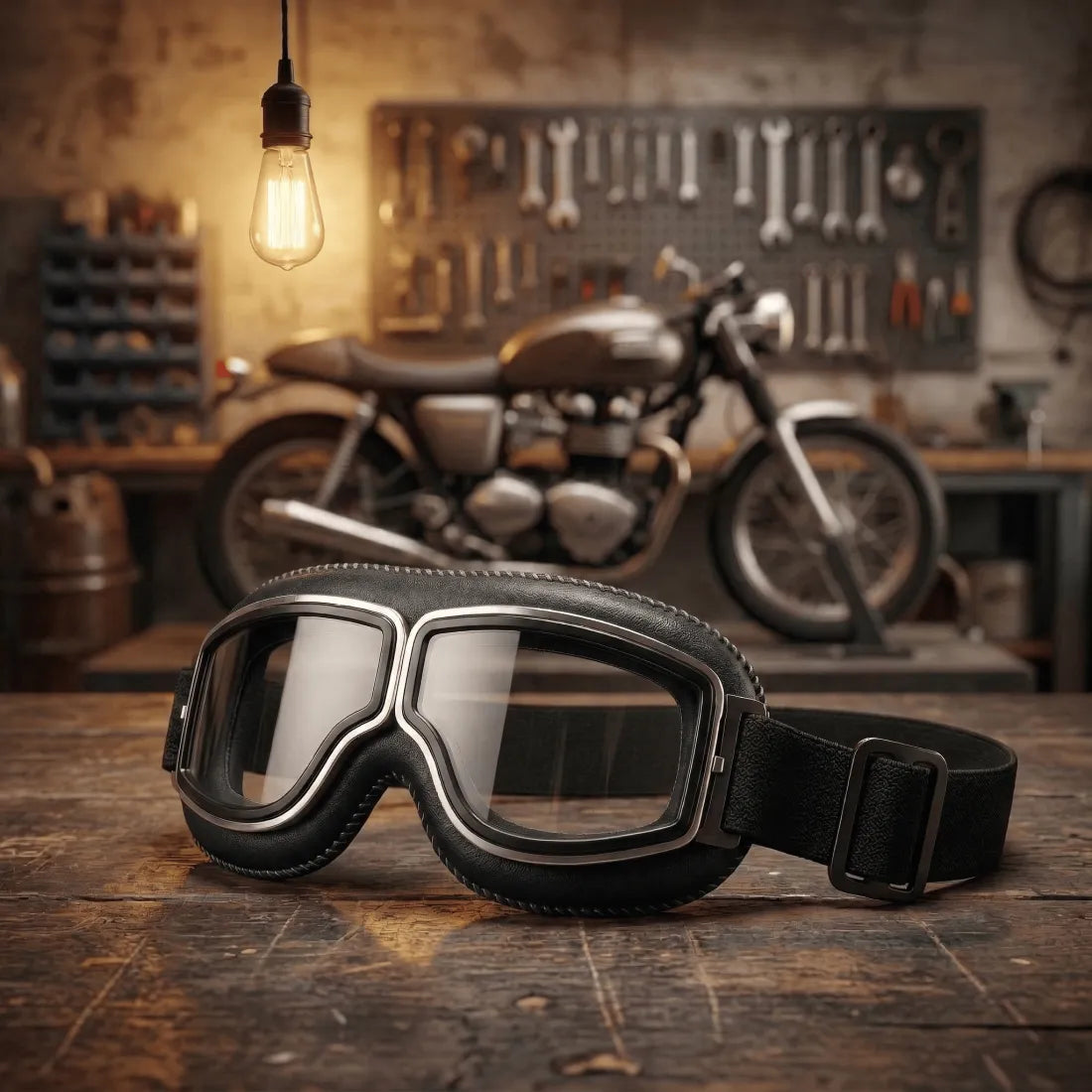 🕶️ Retro motocyklové okuliare OTG (možno nosiť cez okuliare)