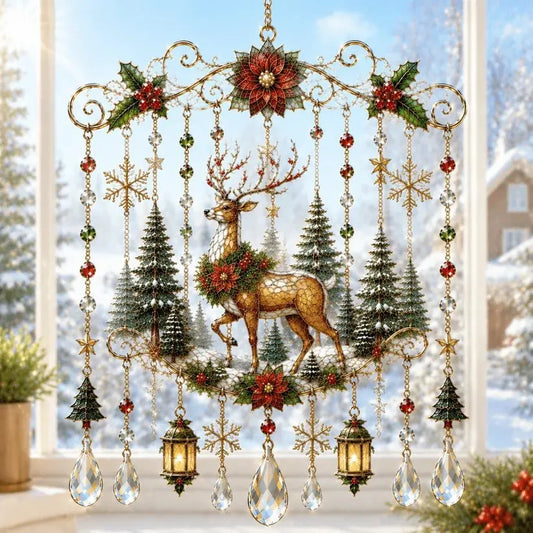 Campanas navideñas de estilo vintage, adecuadas para la decoración de jardines y patios.