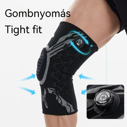 🎁 Sport térdrögzítő rugós támasztékkal és gombokkal