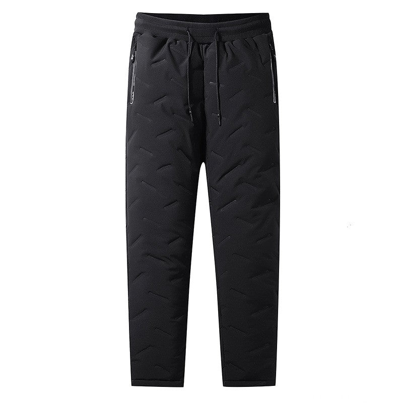 [L-7XL, 45-125kg] Téli polár és vastag báránygyapjú nadrág, vízálló, meleg és kényelmes
