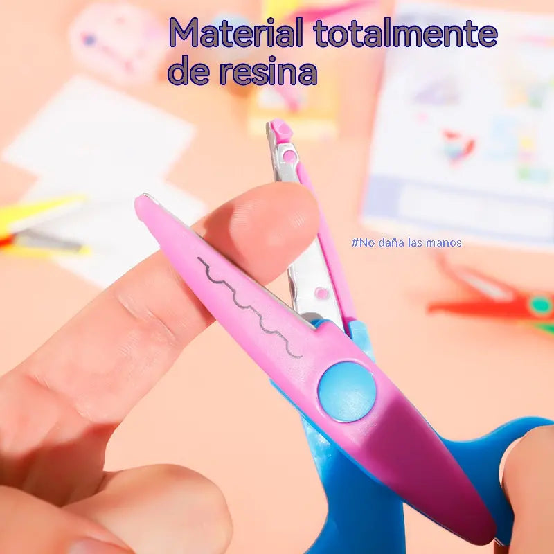 🥰【6-dielna sada】Len za 24 eur✂️🌈Detské bezpečnostné nožnice (na kutilské projekty)