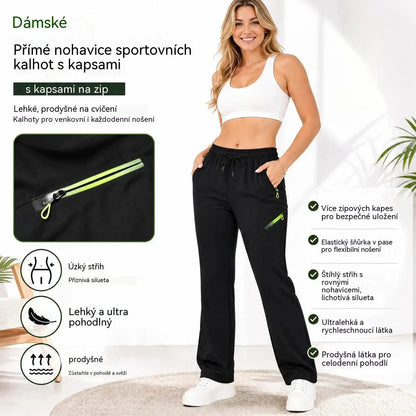 ⏳ Časovo obmedzená ponuka 🔥 Dámske cargo nohavice rovného strihu — Elastický pás; ideálne do práce, na cesty aj na každodenné nosenie 👖✨