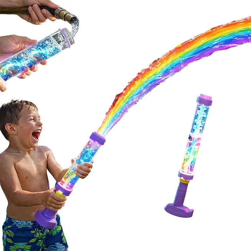 ✨🌈 Vízijáték pumpával és sötétben világító LED lámpával💦