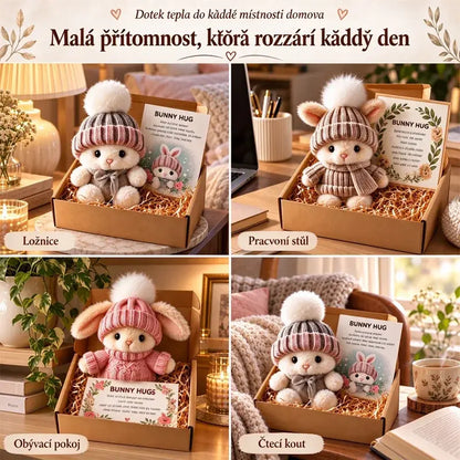 🎁🐇Mini plüss nyuszi - aranyos húsvéti ajándék