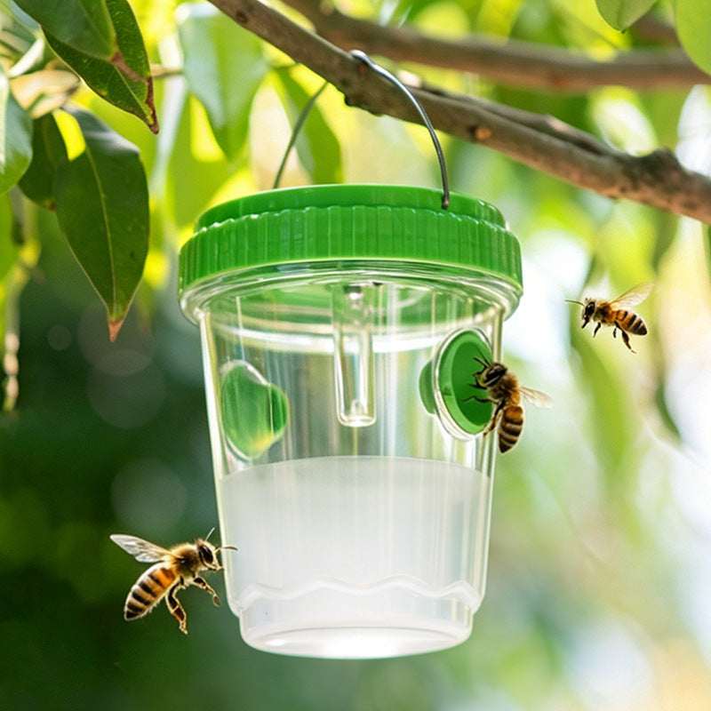 🐝☀️ Капан за оси със слънчева енергия за терасата и градината 🔋🌿 - ефективен, презареждаем и устойчив на атмосферни влияния - без химикали, до 500 м² - спестете сега!