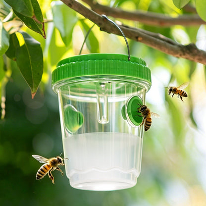🐝☀️ Капан за оси със слънчева енергия за терасата и градината 🔋🌿 - ефективен, презареждаем и устойчив на атмосферни влияния - без химикали, до 500 м² - спестете сега!