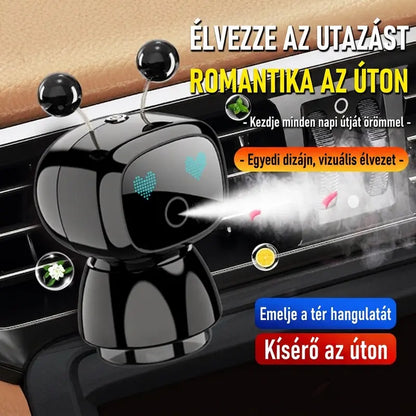🚗【Hivatalos tanúsítvány】✅2026 Új autóillatosító dísz, Az autóval együtt indul és áll le, Intelligens szagsemlegesítés