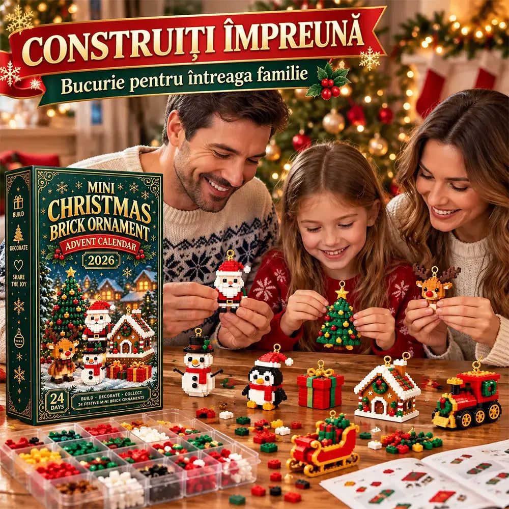 🎄Karácsonyi adventi naptár – építsetek együtt a családdal!😍