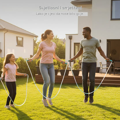 🏃【Kupite 1, dobijte 1 gratis】🌈 LED svjetleće uže za preskakanje za djecu
