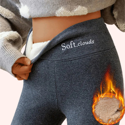 【🥶50%OFF】🔥【S-5XL】Új divatos magas derekú csípőnadrág, meleg nadrág, pamutnadrág