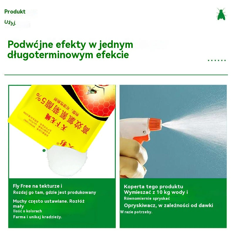 🦟【6 torebek】❤️Specjalnie zaprojektowane do zabijania komarów i much na farmach, jedno opakowanie zabija pchły/szarańczę/karaluchy/muchy/komary!