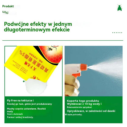 🦟【6 torebek】❤️Specjalnie zaprojektowane do zabijania komarów i much na farmach, jedno opakowanie zabija pchły/szarańczę/karaluchy/muchy/komary!