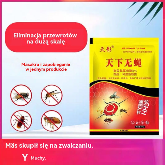 🦟【6 torebek】❤️Specjalnie zaprojektowane do zabijania komarów i much na farmach, jedno opakowanie zabija pchły/szarańczę/karaluchy/muchy/komary!