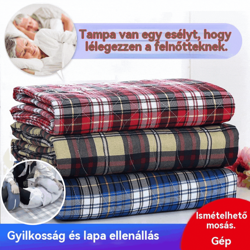 （45*60cm）💥【50% ΕΚΠΤΩΣΗ】🛌Πλένουσα πάνα ενηλίκων τεσσάρων στρώσεων και αναπνεύσιμο επίθεμα φροντίδας πάνας