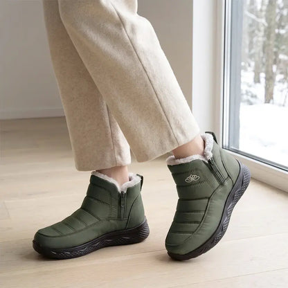 🧡【36-45-ös méretek】6 színű vízálló téli hótaposó vastag polár béléssel 😍