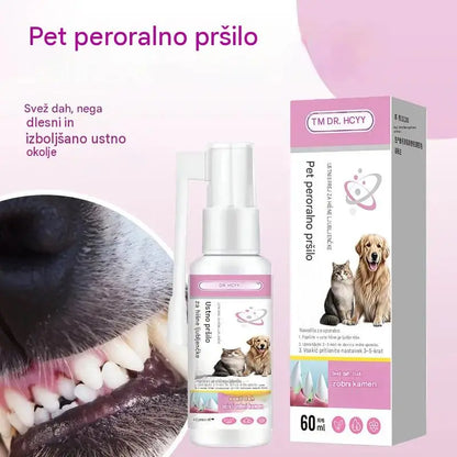 🐶🐱【Kupite 1, dobite 1 gratis】Sprej za čiščenje ustne votline in zob za hišne ljubljenčke