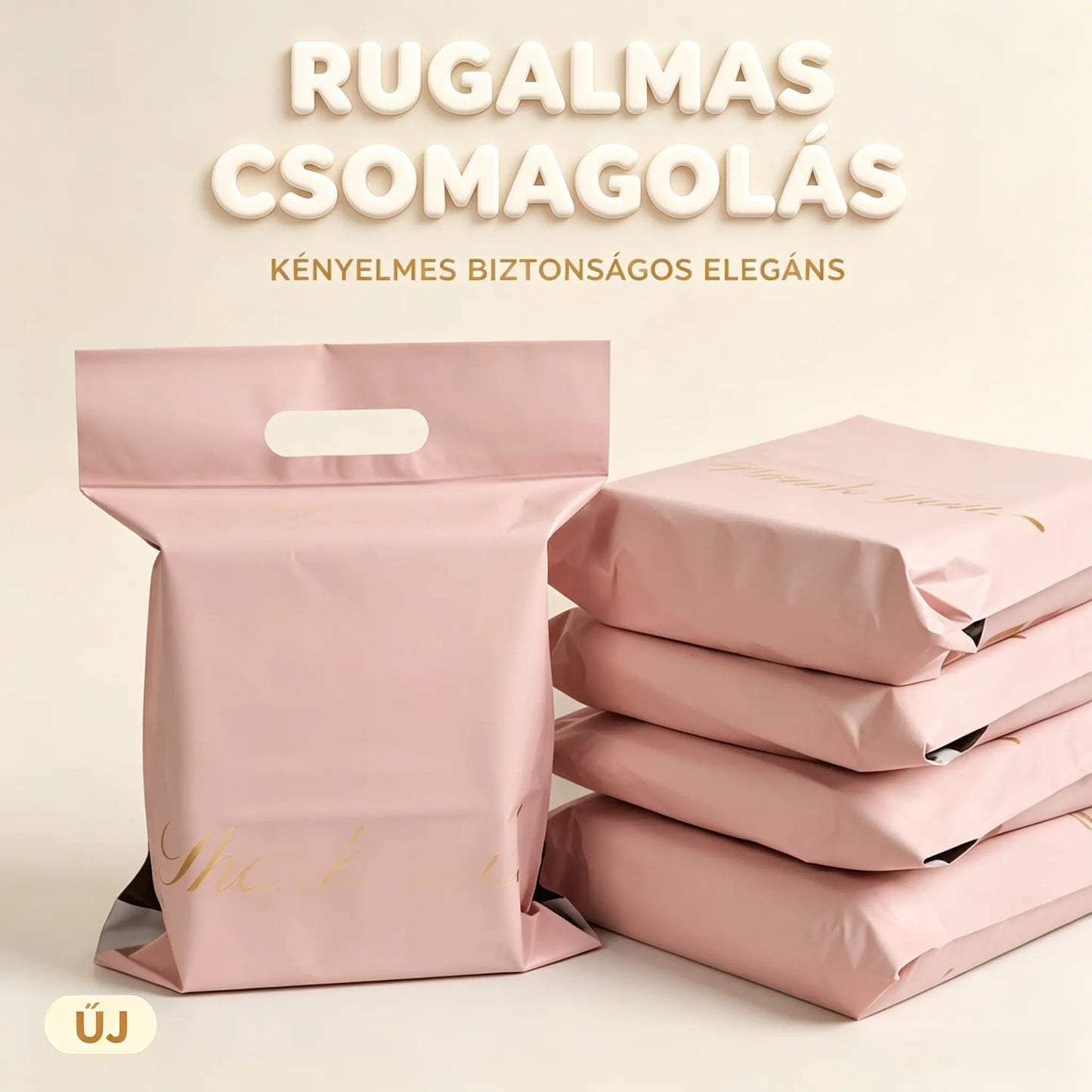 📦【25.5x33*5+32x40*5】7900 Ft✅🔥Új, stílusos és vastagított tárolótáskák és expressz kézbesítési csomagolótáskák