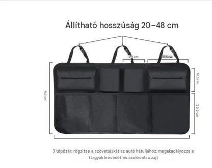 ⏳Korlátozott ideig tartó ajánlat⏰ Függeszthető csomagtartó-rendszerező – Nagy kapacitás, helytakarékos kialakítás és tartós Oxford-szövet🚗