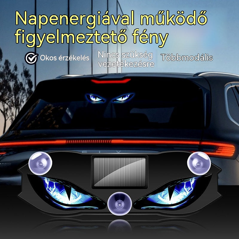 🚗👀 Napelemes LED autós figyelmeztető lámpa | Ragadd meg a figyelmet és fokozd a vezetési biztonságot – Vezeték nélküli, automatikus érzékeléssel és univerzális alkalmazással ✨