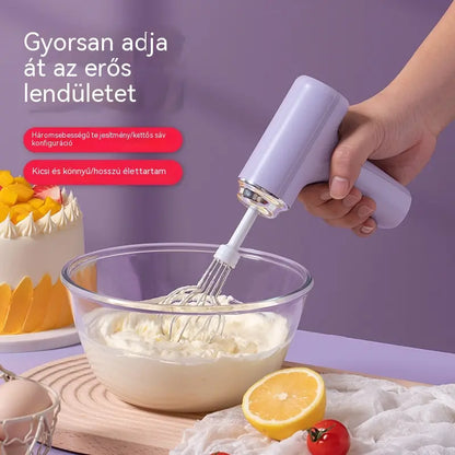 🍰✨2026 Új vezeték nélküli elektromos tojáshabverő otthoni használatra