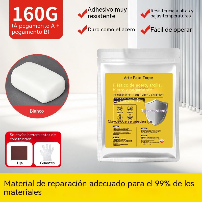 🔥🔥【2 bolsas】Adhesivo metálico de alta resistencia para soldadura