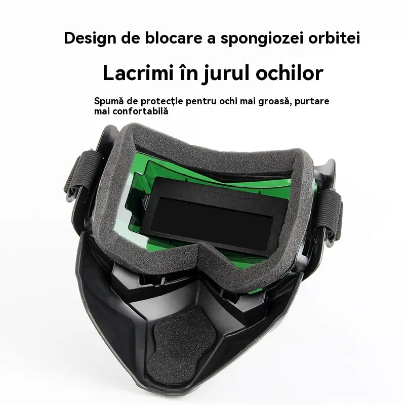 😎Plně automatická svářečská kukla s ochrannou maskou pro svářeče s výměnou světla