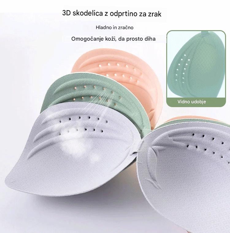 【3 dobite】【40–120 kg】2026 Brezšivni push-up modrček iz ledene svile