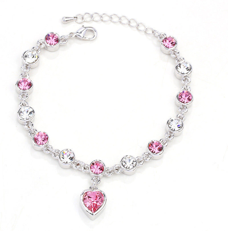 ✨💎【Vásároljon 1-et, kap 1-et ingyen】 925 sterling ezüst szerelmi karkötő - Ocean Heart
