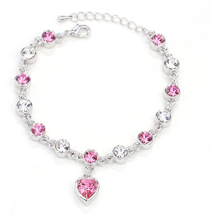 ✨💎【Vásároljon 1-et, kap 1-et ingyen】 925 sterling ezüst szerelmi karkötő - Ocean Heart