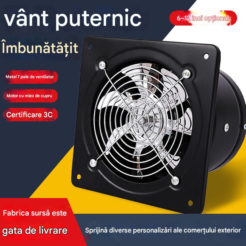 🌬Výkonný odsávací ventilátor pro domácí použití