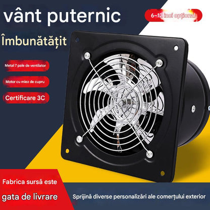 🌬Výkonný odsávací ventilátor pro domácí použití