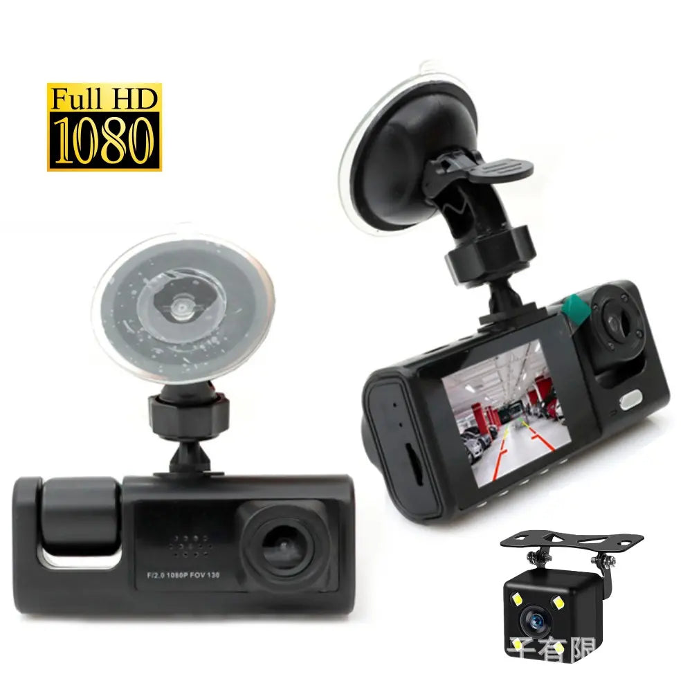 🚗HD 1080p nahrávanie z auta pomocou cúvacej kamery