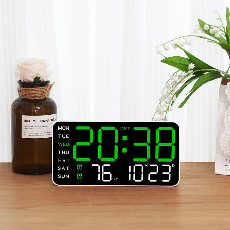 🕰️ ¡Más de 50.000 unidades vendidas! 🛏️ Reloj digital para el hogar y la oficina: ¡despierte suavemente y olvídese de las alarmas molestas! Brillo ajustable, funcionamiento silencioso por la noche. 🌙