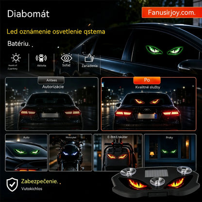 【Kúpte 1, dostanete 1 zadarmo】🚗👀 Solárne LED výstražné svetlo do auta | Získajte všetku pozornosť a zvýšte bezpečnosť jazdy – bezdrôtové, s automatickou detekciou a univerzálnym použitím ✨