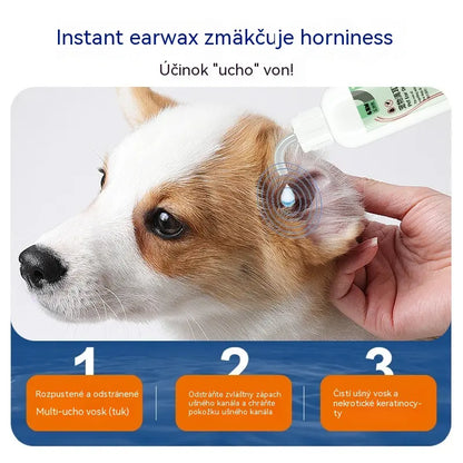 【Kúp 1, získaj 1 zadarmo】🐶🐱 Čistič uší domácich zvierat | Upokojuje svrbenie uší 👂 Vhodné pre mačky a psy