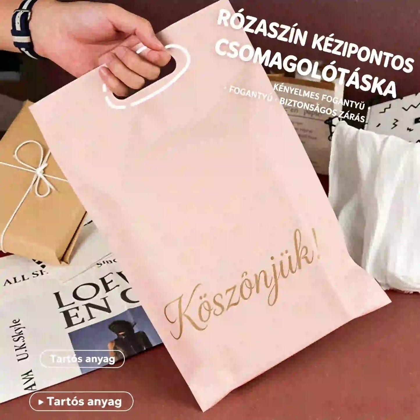 📦【25.5x33*5+32x40*5】7900 Ft✅🔥Új, stílusos és vastagított tárolótáskák és expressz kézbesítési csomagolótáskák
