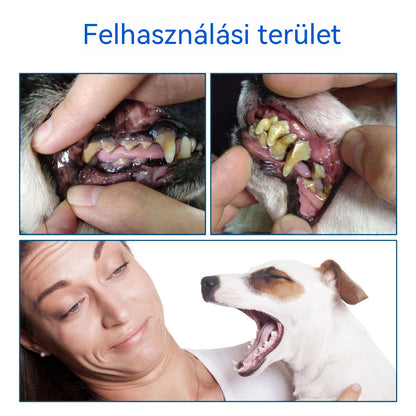 🐶Vásároljon 1-et, és kapjon 1-et ingyen! Szájtisztító hab kisállatoknak