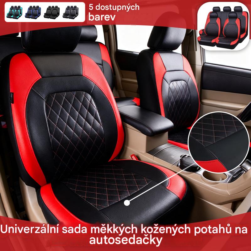 🚗🚗Univerzální sada měkkých kožených potahů na autosedačky