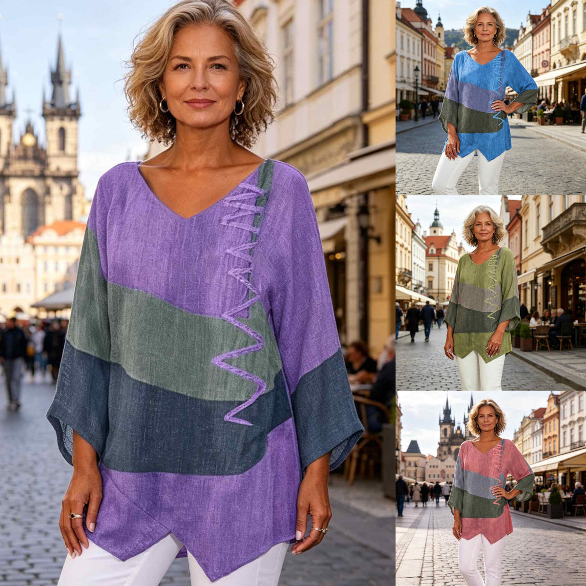 😍 [S~5XL] Elegancki damski top casualowy