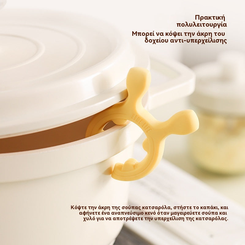🍲 【9 druhov】💛 Vysokopevnostný silikón – vhodný do každého hrnca!
